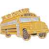 School bus driver lapel pin,